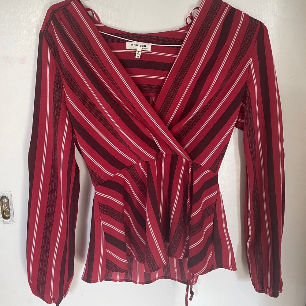 Monteau V-Neck Top
